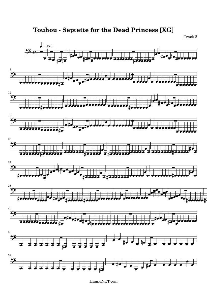 Septette For The Dead Princess Piano